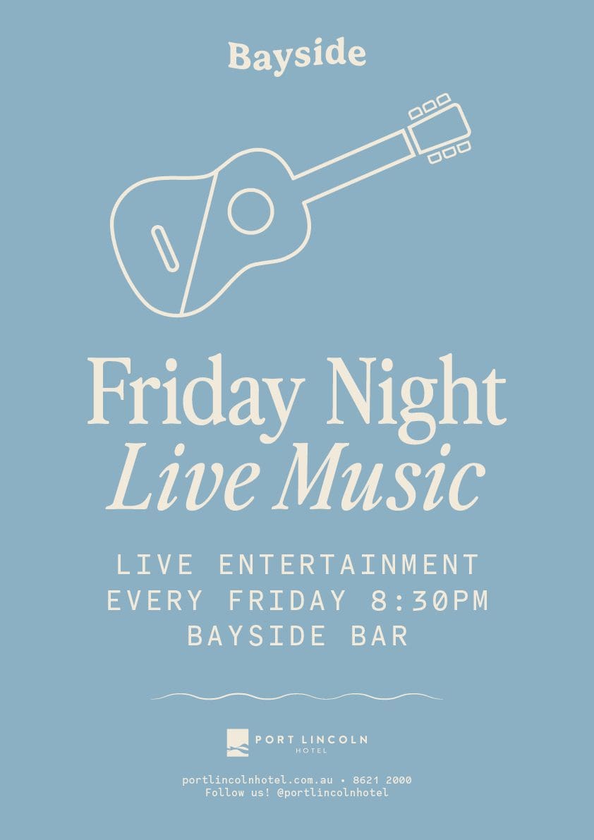 Friday night music port lincoln hotel