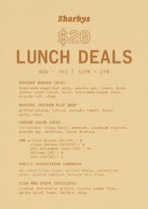Week Day Lunch Deals 5 Monday schnitzel night port lincoln hotel